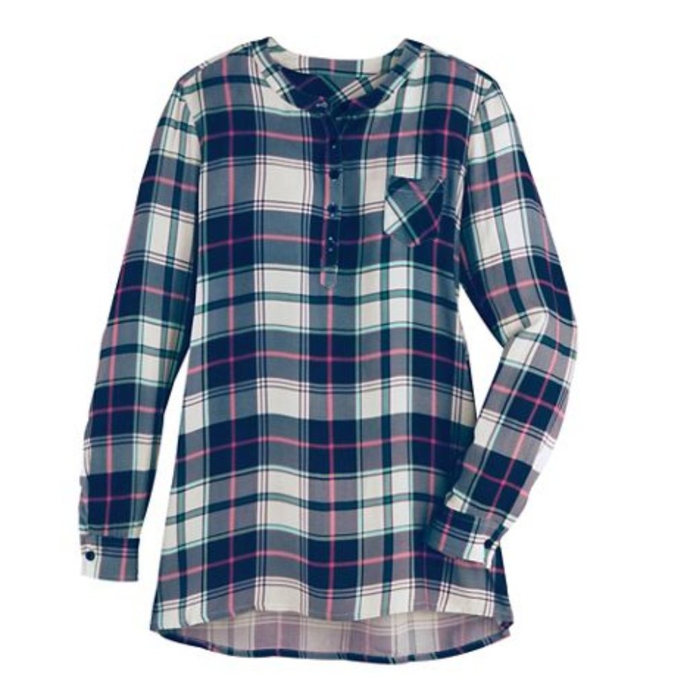 BN Blair Autumn Long-Sleeve Pop-Over Tunic 2XL